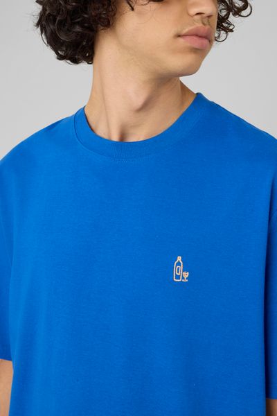 T-shirt broderie poitrine