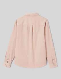 Chemise en velours c&ocirc;tel&eacute;