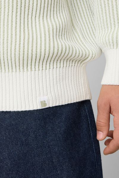 Pull bicolore
