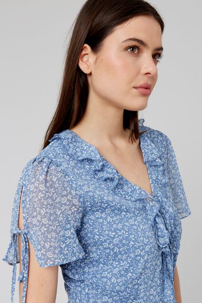 Robe courte imprimée