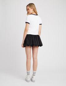 T-shirt imprimé bicolore