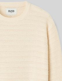 Pull maille fantaisie