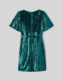 Robe courte sequins