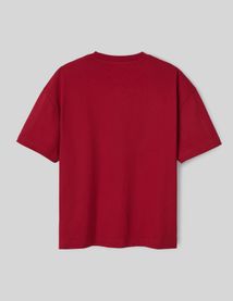 T-shirt boxy poche