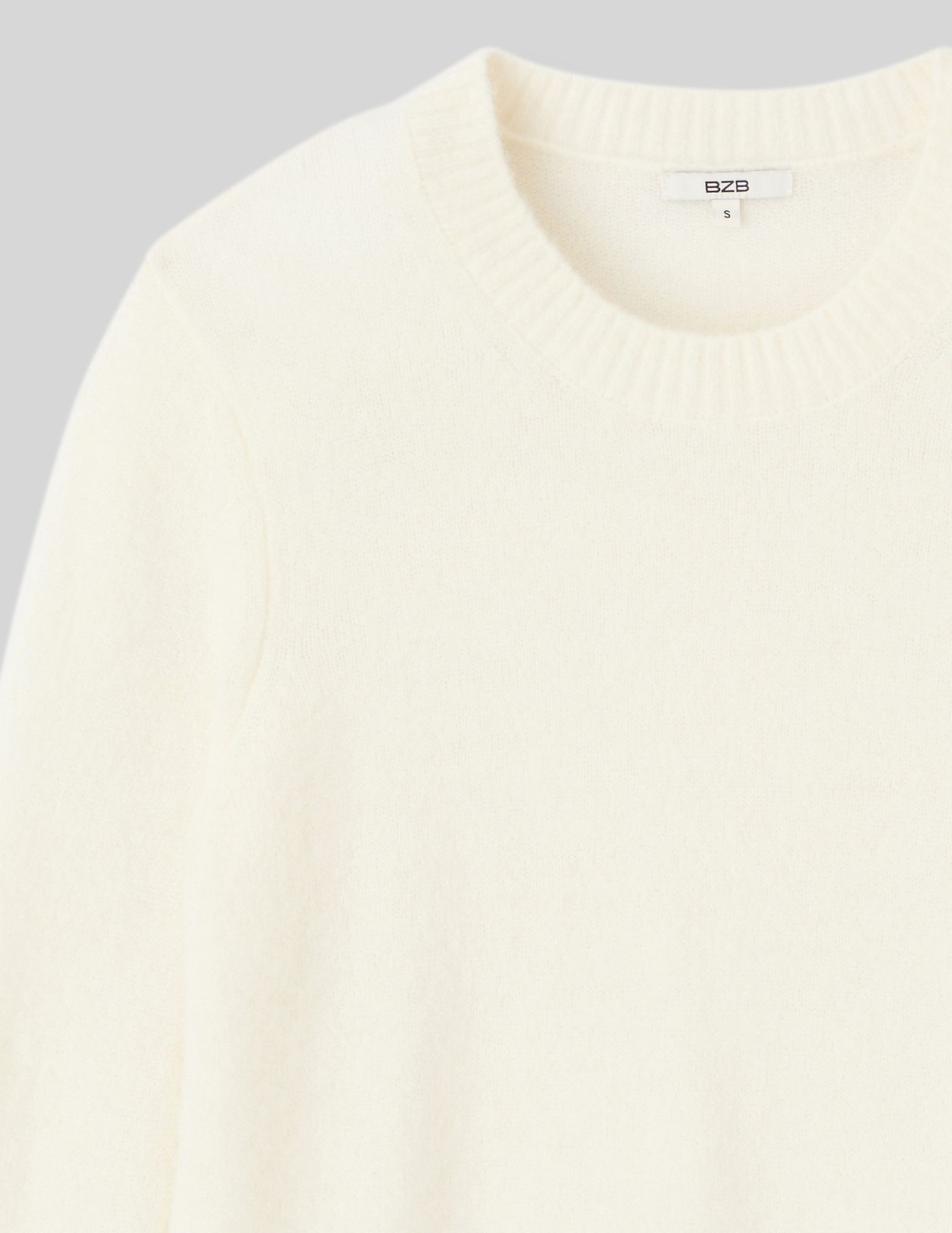 Pull col rond premium