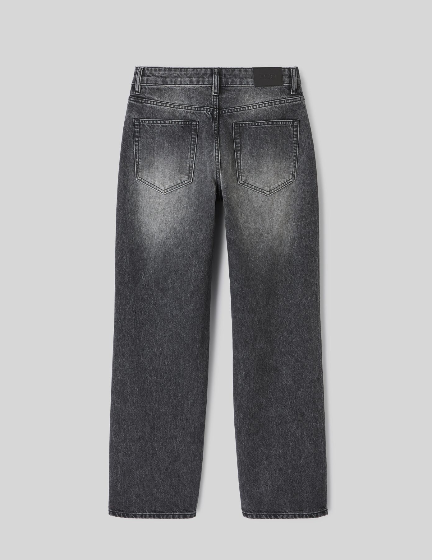 Jean straight taille basse