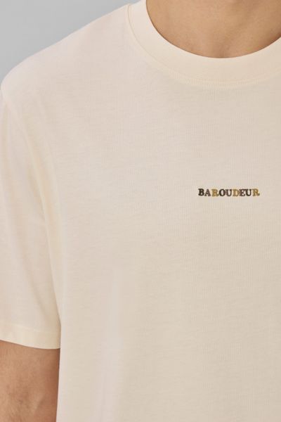 T-shirt broderie poitrine