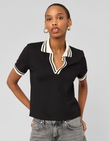 T-shirt col polo