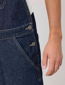 Salopette en jean brut