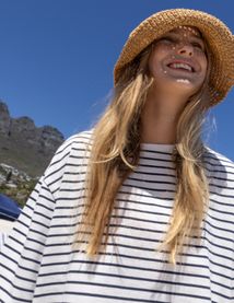 T-shirt oversize ray&eacute;