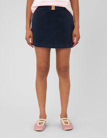 Jupe short en velours