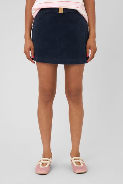 Jupe short en velours