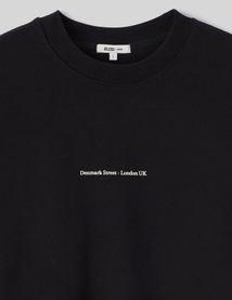 Sweat col rond animation devant dos