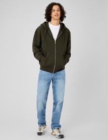 Sweat zipp&eacute; ouverture double