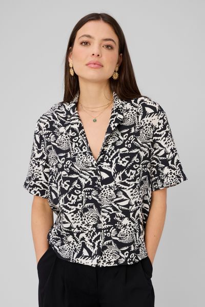 Chemisette imprim&eacute;e