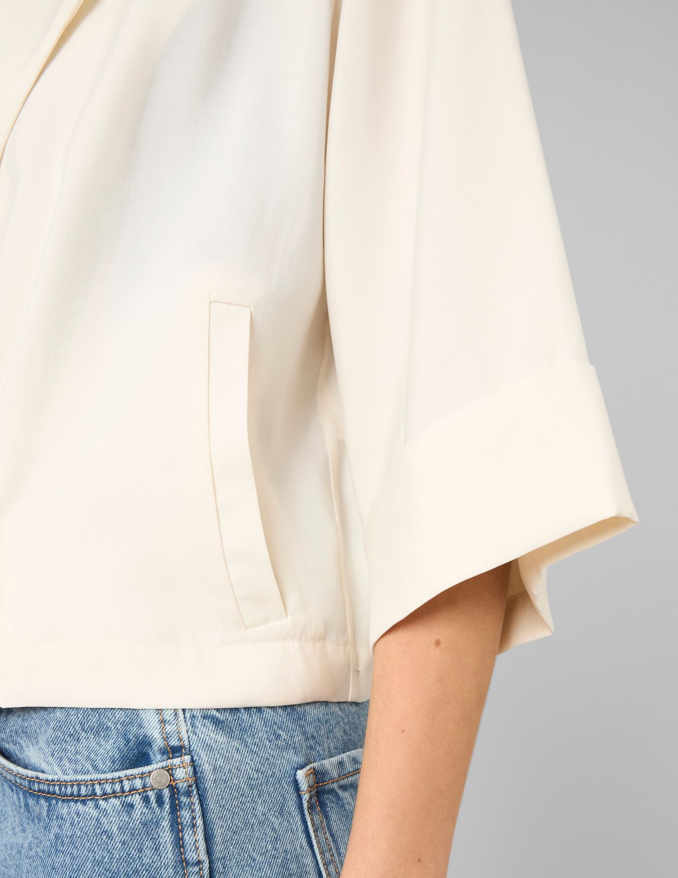 Veste blazer crois&eacute;e