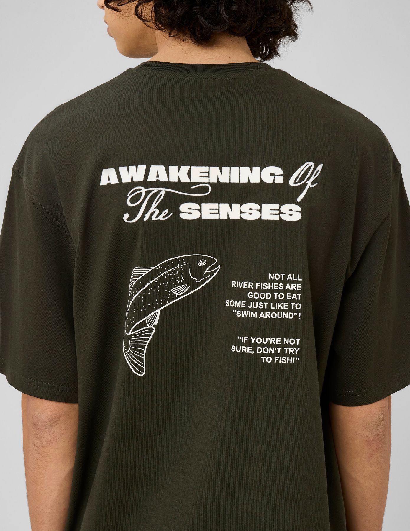 T-shirt imprim&eacute; devant / dos