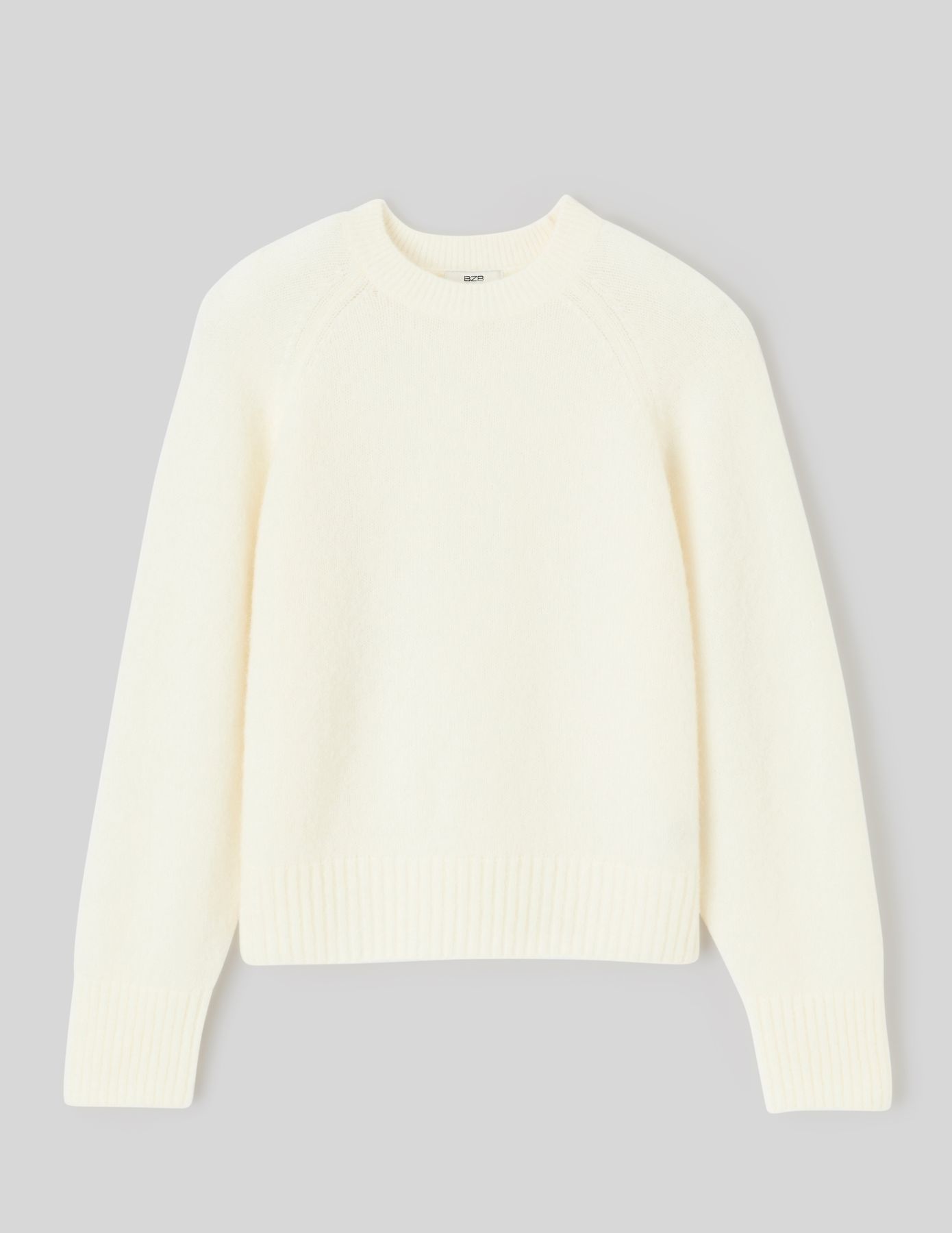 Pull col rond premium