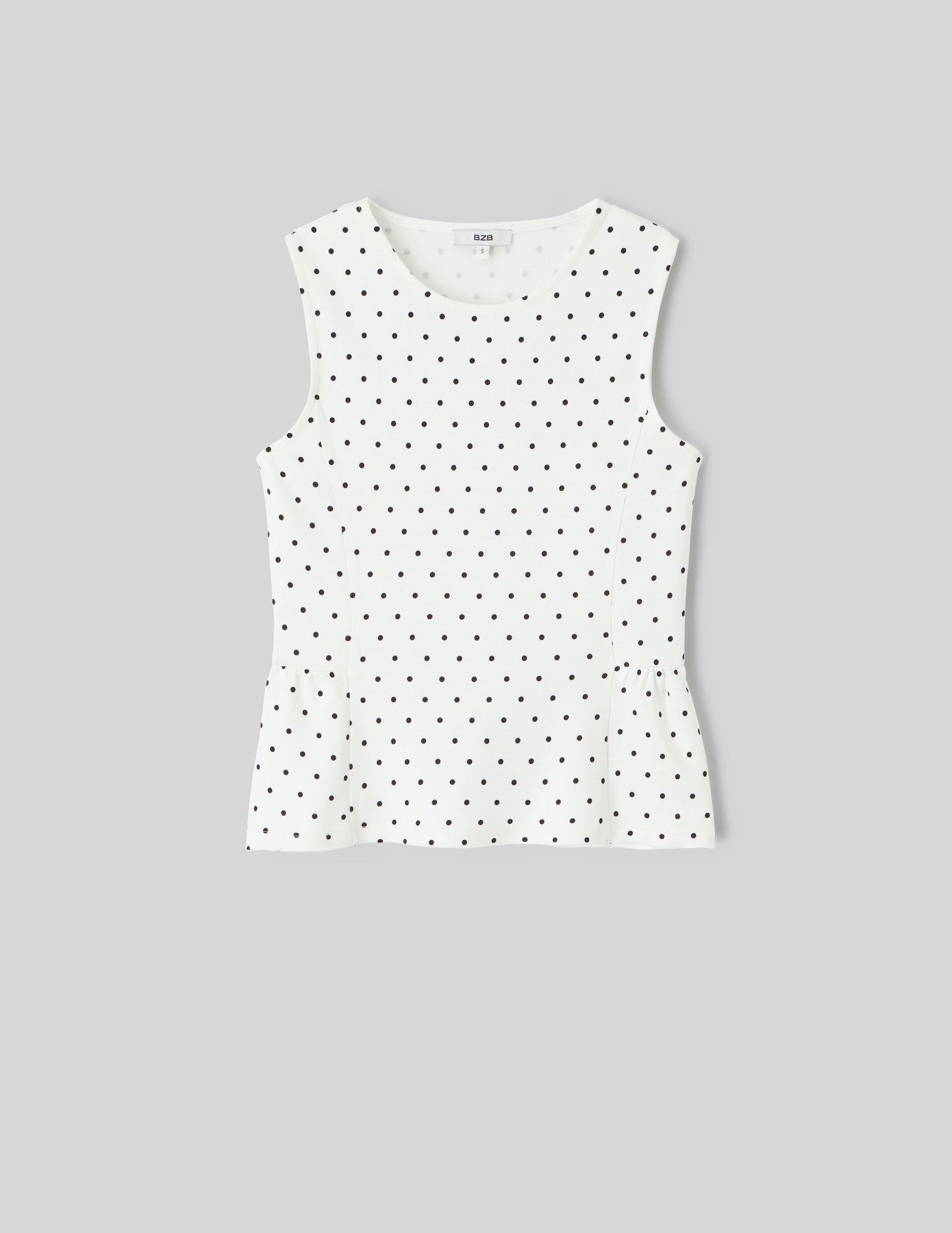 D&eacute;bardeur p&eacute;plum &agrave; pois