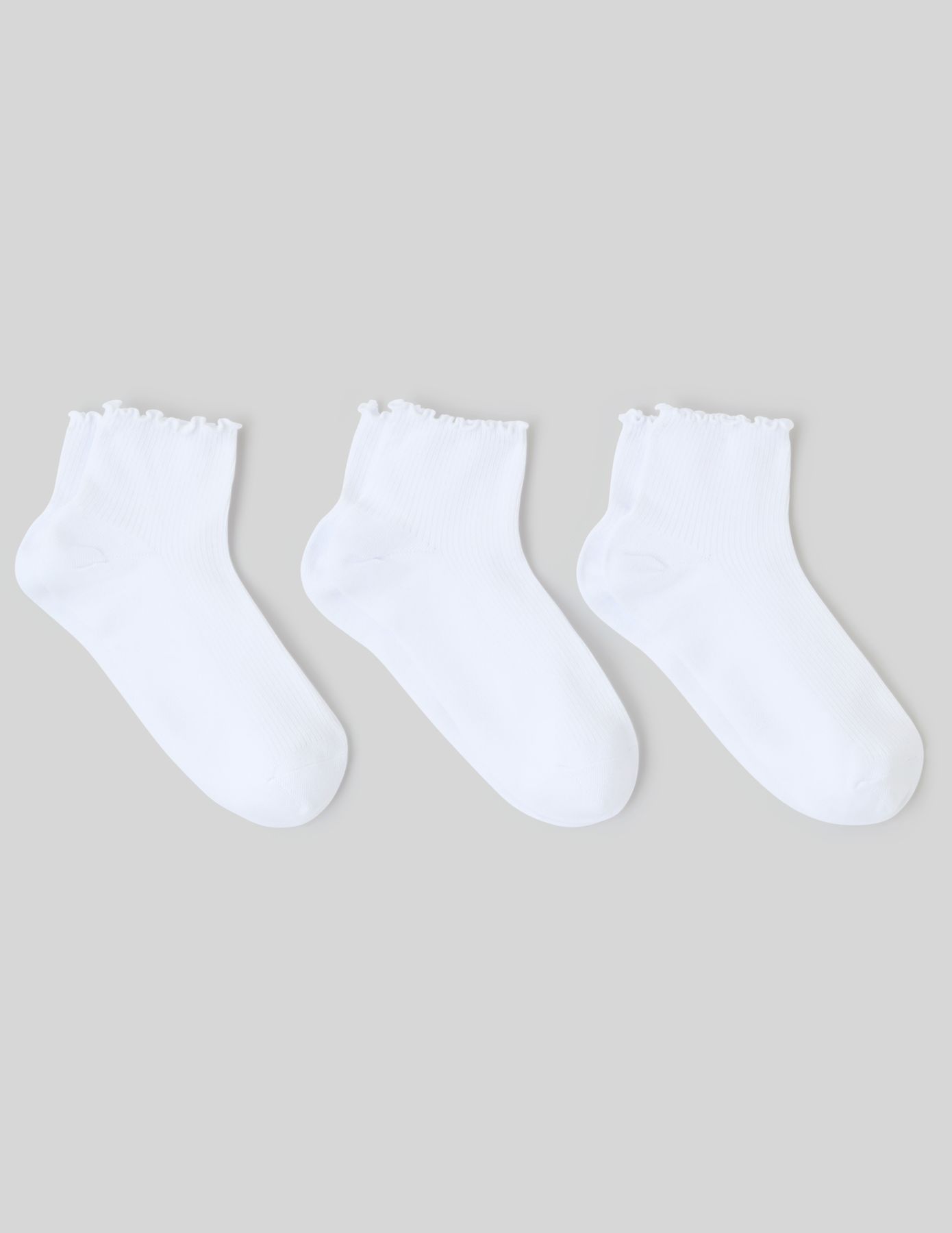 Lot de 3 paires de chaussettes froufrou