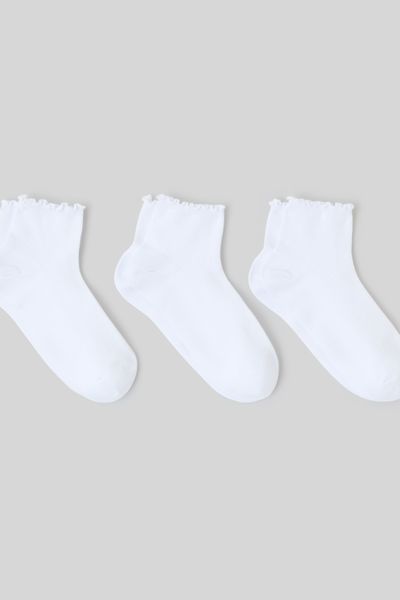 Lot de 3 paires de chaussettes froufrou