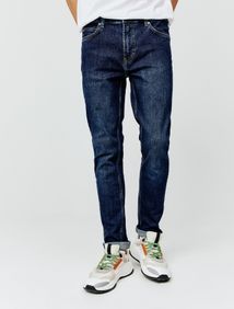 Jean slim basique stone foncé
