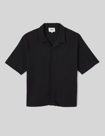 Chemise manches courtes unie