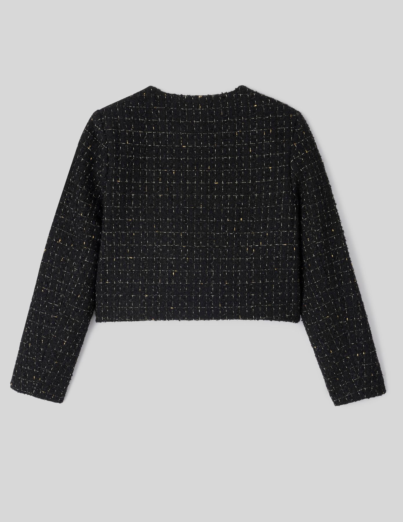 Veste courte en tweed