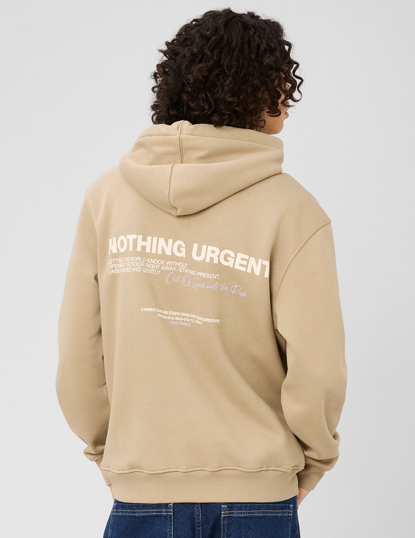 Sweat imprim&eacute; devant/dos