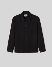 Surchemise unie en jacquard tricot