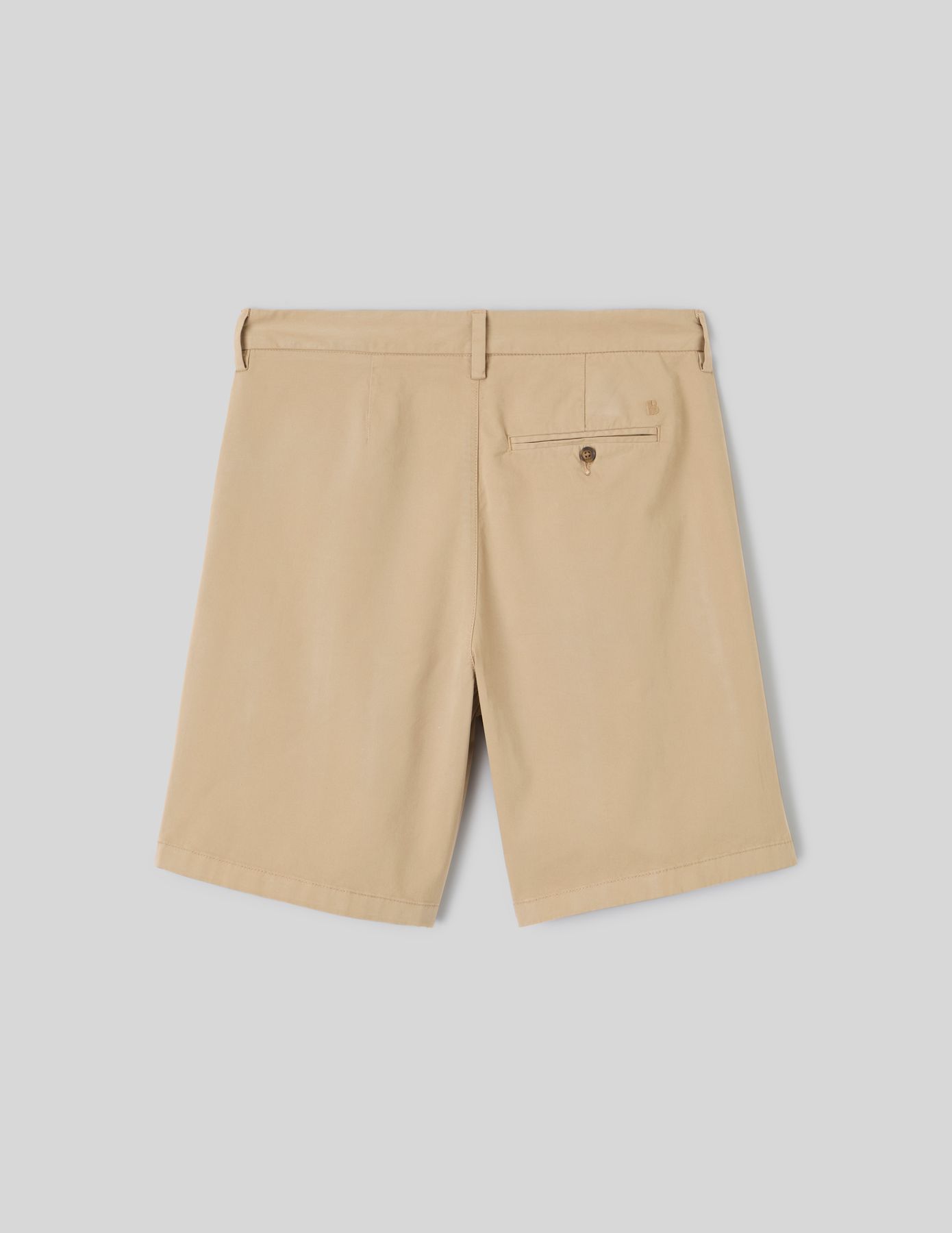 Bermuda chino &agrave; plis