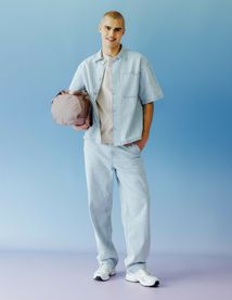 Pantalon loose ray&eacute;