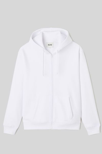 Sweat zippé à capuche