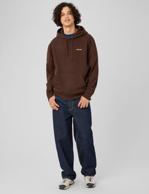 Sweat &agrave; capuche imprim&eacute; devant / dos