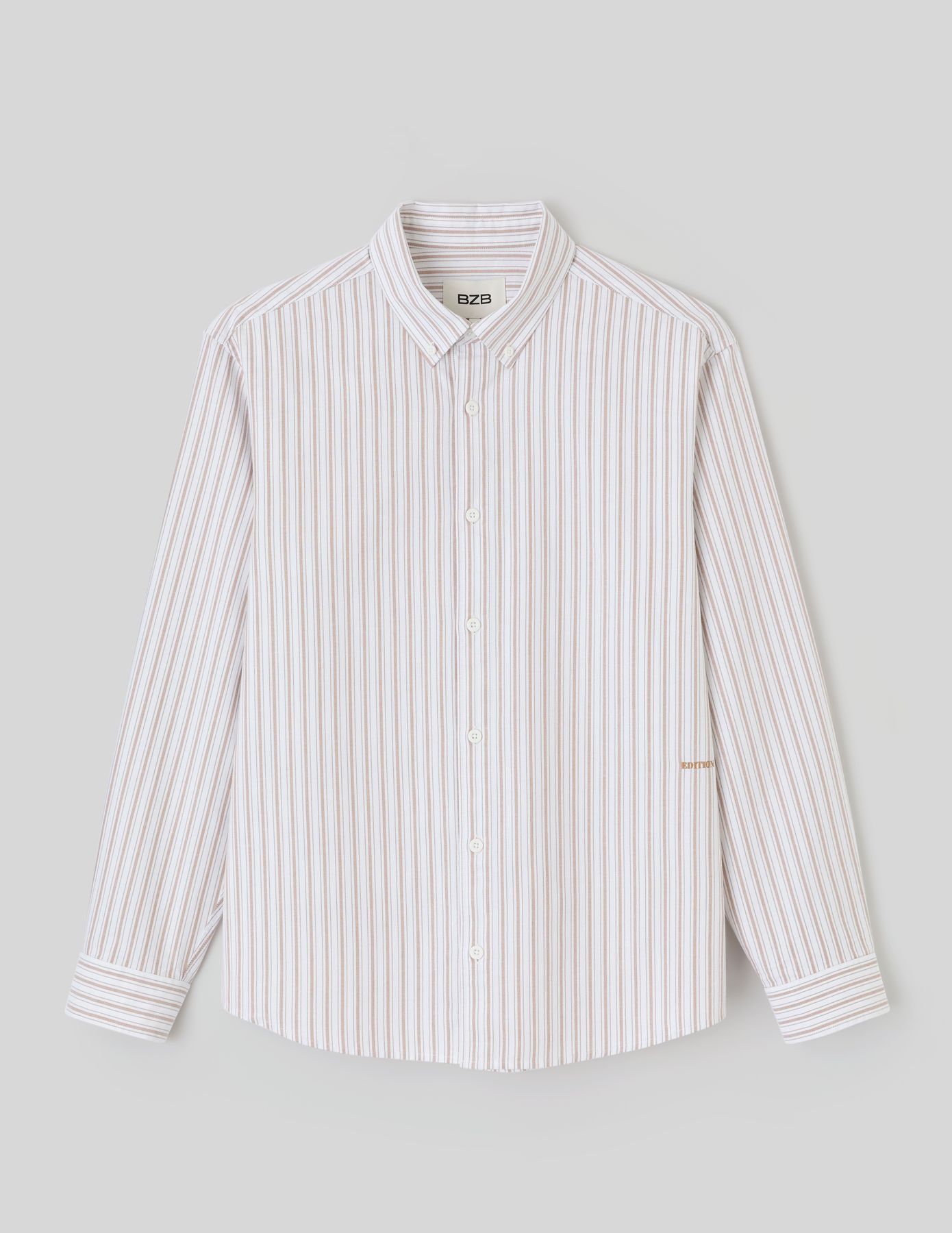 Chemise oxford ray&eacute;e