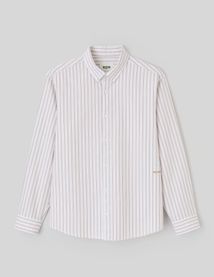 Chemise oxford ray&eacute;e