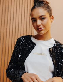 T-shirt imprimé poitrine