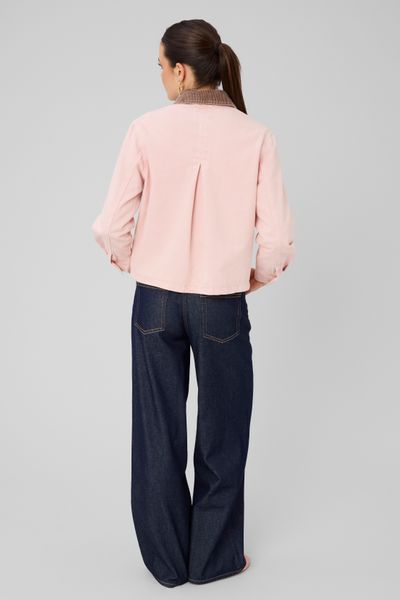 Barn jacket col velours