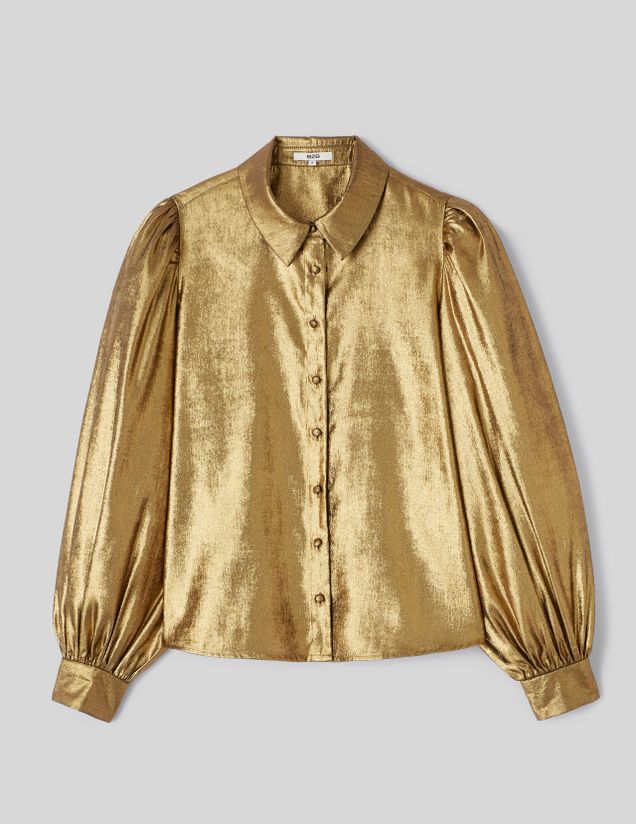 Chemise dorée