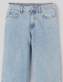 Jean wide leg revers