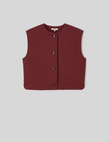 Gilet sans manches polyester recyclé