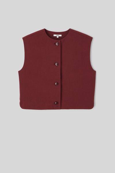 Gilet sans manches polyester recyclé