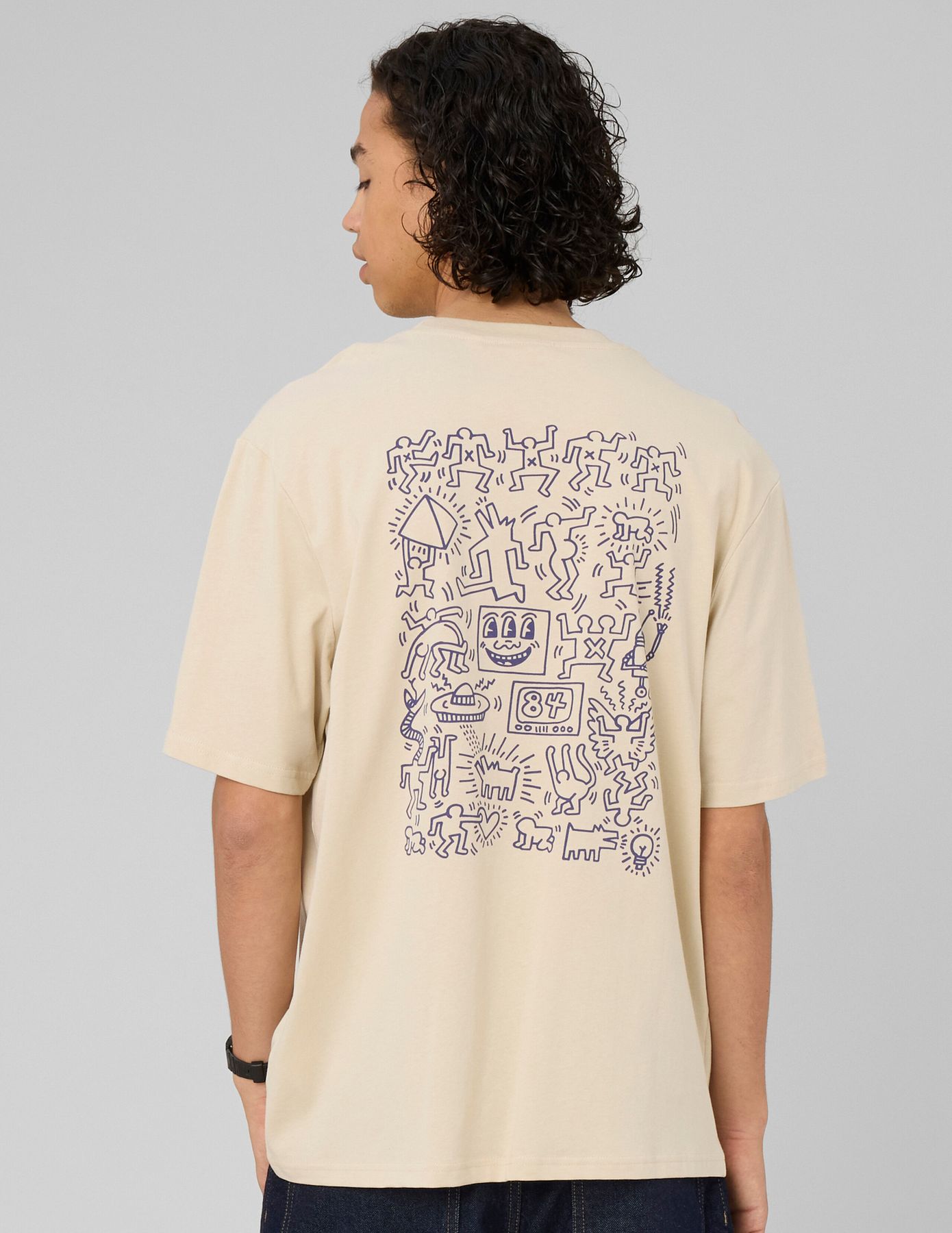 T-shirt licence Keith Haring
