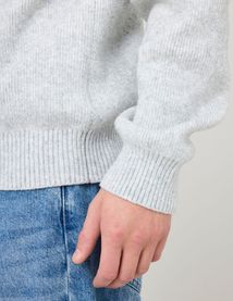 Pull col roulé