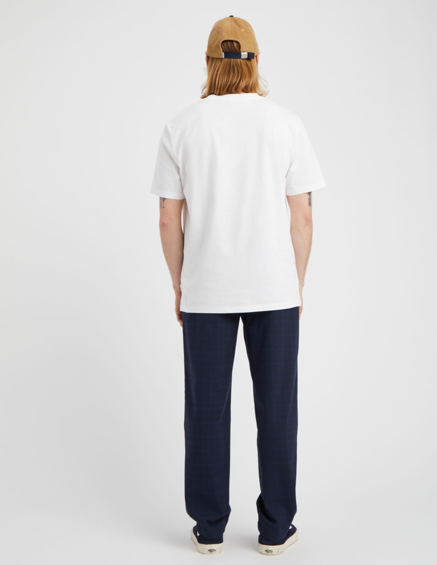 Pantalon de ville à carreaux