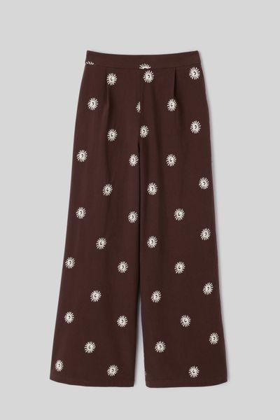 Pantalon brod&eacute;