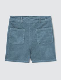 Short en velours à poches
