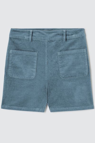 Short en velours à poches