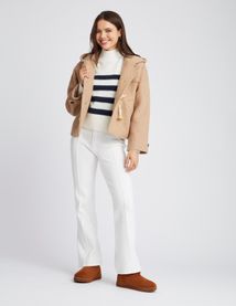 Pull col montant premium