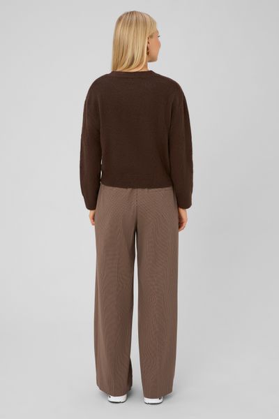 Pantalon large ceintur&eacute;